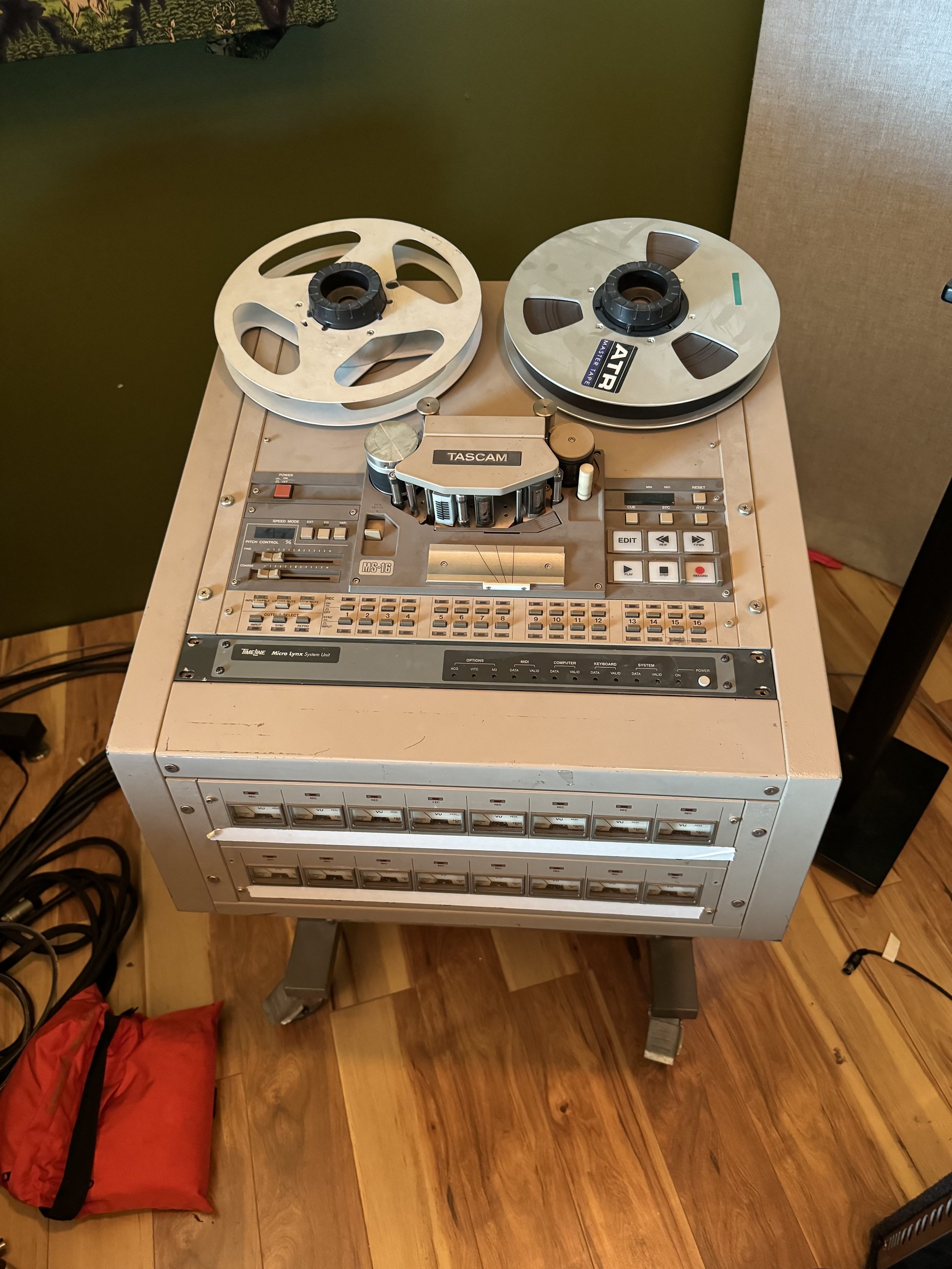 SOLD-Tascam MS-16 and AQ-65 — Braund Studios / NYC